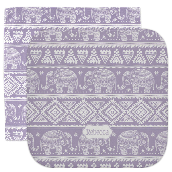 Custom Baby Elephant Facecloth / Wash Cloth (Personalized)