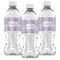 Baby Elephant Water Bottle Labels - Front View