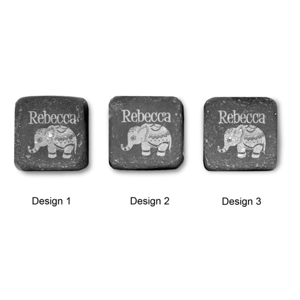 Baby Elephant Whiskey Stones - Set of 3 - Approval