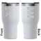 Baby Elephant White RTIC Tumbler - Front and Back