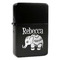 Baby Elephant Windproof Lighters - Black - Front/Main
