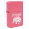 Baby Elephant Windproof Lighters - Pink - Front/Main