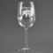 Baby Elephant Wine Glass - Engraved (Personalized)