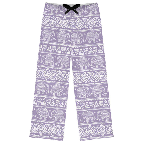 Custom Baby Elephant Womens Pajama Pants - 2XL