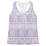 Baby Elephant Womens Racerback Tank Top - Small