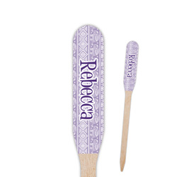 Baby Elephant Paddle Wooden Food Picks (Personalized)