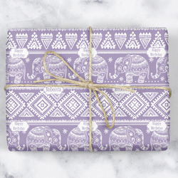 Baby Elephant Wrapping Paper (Personalized)