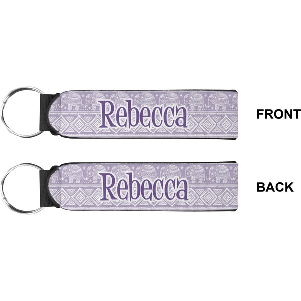 Baby Elephant Wristlet (Front + Back)