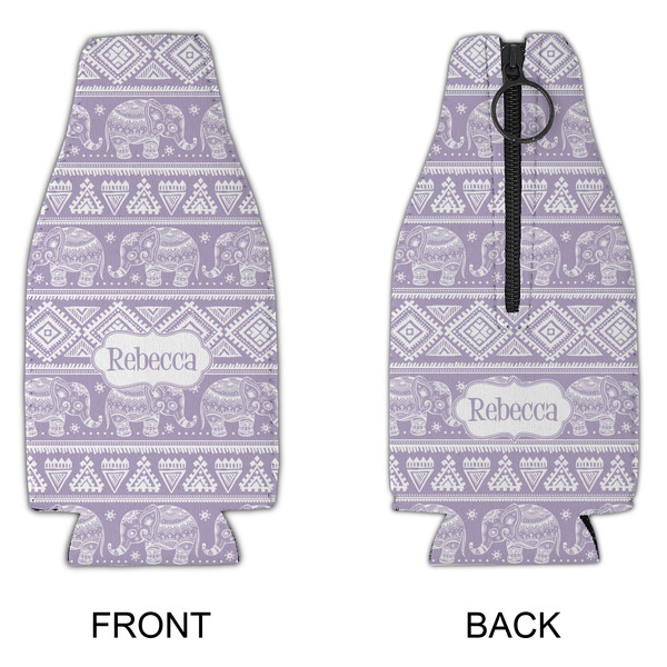 Baby Elephant Zipper Bottle Cooler - APPROVAL