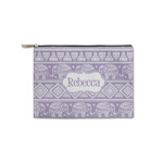Baby Elephant Zipper Pouch - Small - 8.5"x6" (Personalized)