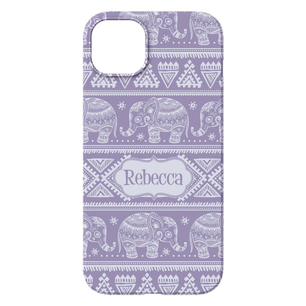 Baby Elephant iPhone 14 Plus Case - Back