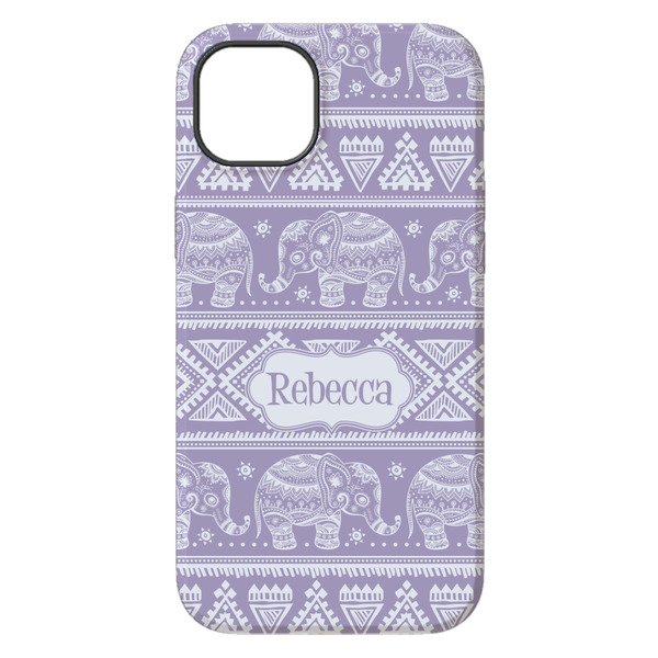 Baby Elephant iPhone 14 Plus Tough Case - Back