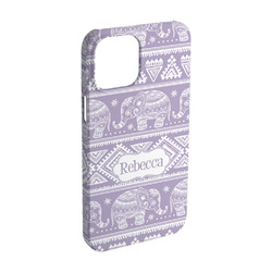 Baby Elephant iPhone Case - Plastic - iPhone 15 (Personalized)