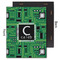Circuit Board 11x14 Wood Print - Front & Back View