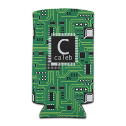 Circuit Board Can Cooler (tall 12 oz) (Personalized)
