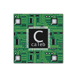Circuit Board Wood Print - 12x12 (Personalized)