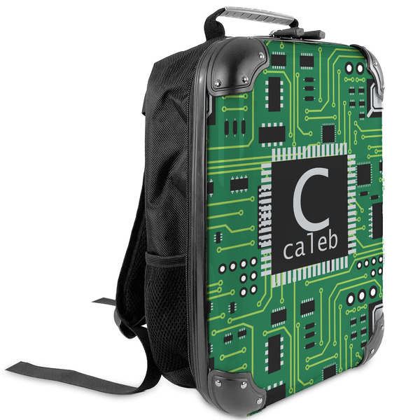 Custom Circuit Board Kids Hard Shell Backpack (Personalized)