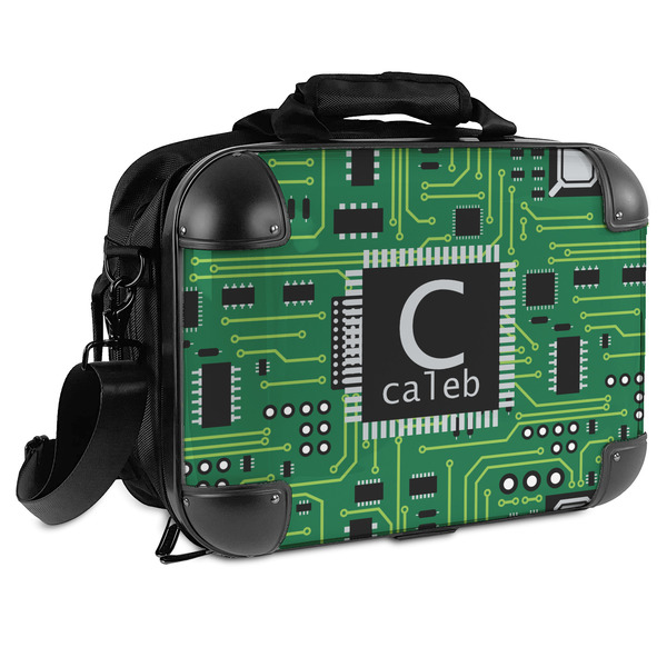 Custom Circuit Board Hard Shell Briefcase (Personalized)