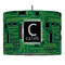 Circuit Board 16" Drum Lampshade - PENDANT (Fabric)
