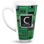 Circuit Board 16 Oz Latte Mug (Personalized)