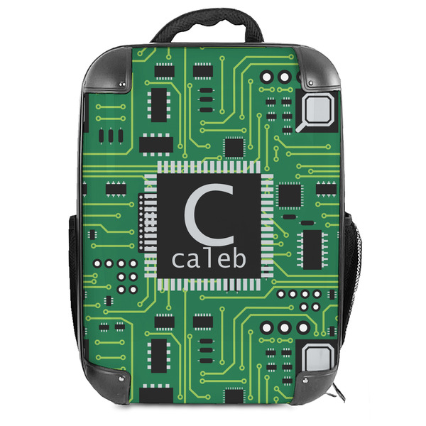 Custom Circuit Board 18" Hard Shell Backpack (Personalized)
