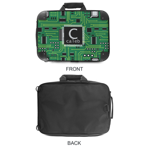 Circuit Board 18" Laptop Briefcase - APPROVAL