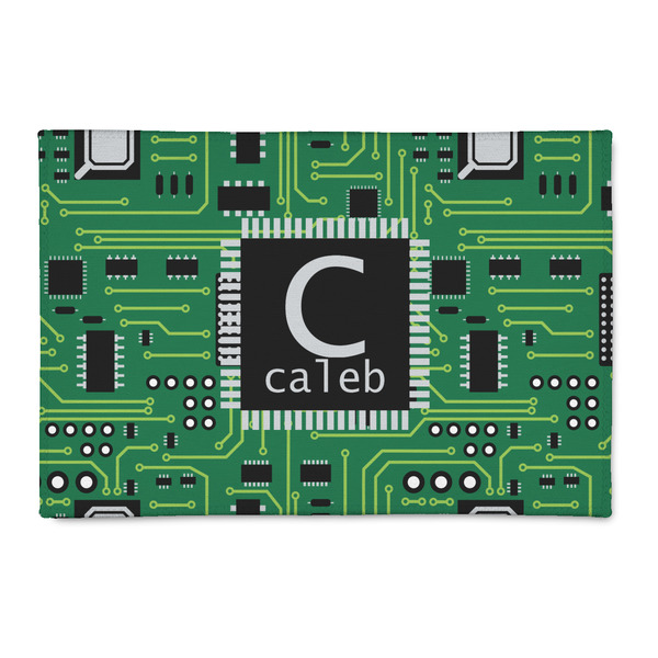 Custom Circuit Board 2' x 3' Patio Rug (Personalized)
