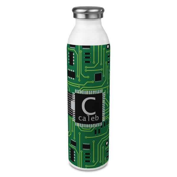 Custom Circuit Board 20oz Stainless Steel Water Bottle - Full Print (Personalized)