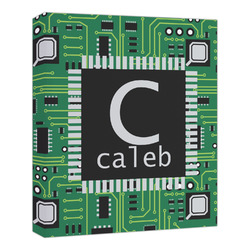 Circuit Board Canvas Print - 20x24 (Personalized)