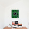 Circuit Board 20x24 - Matte Poster - On the Wall