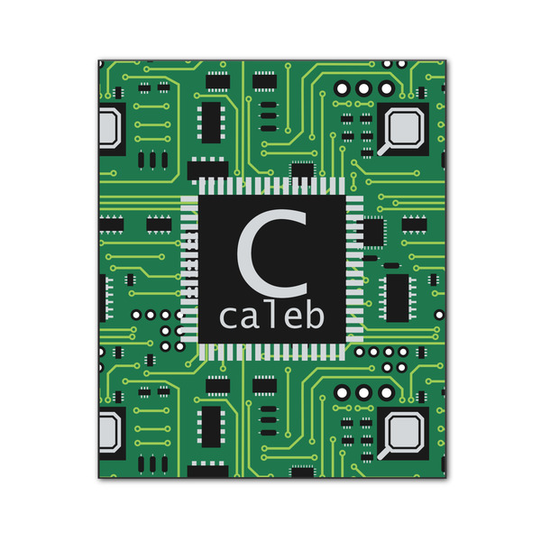 Circuit Board 20x24 Wood Print - Front View