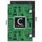 Circuit Board 20x30 Wood Print - Front & Back View