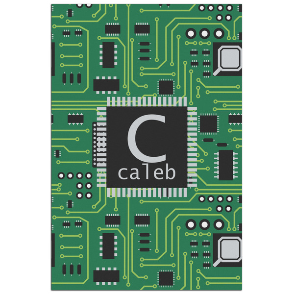 Custom Circuit Board Poster - Matte - 24x36 (Personalized)