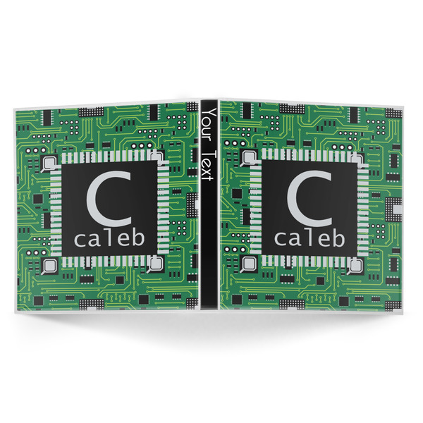 Circuit Board 3-Ring Binder Approval- 1in