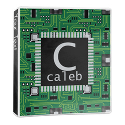 Circuit Board 3-Ring Binder (Personalized)