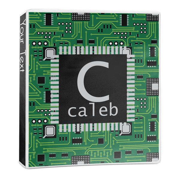 Custom Circuit Board 3-Ring Binder - 1 inch (Personalized)