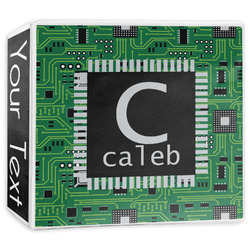 Circuit Board 3-Ring Binder - 3 inch (Personalized)