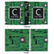 Circuit Board 3 Ring Binders - Full Wrap - 1" - APPROVAL