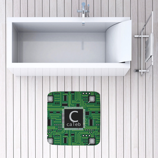 Circuit Board 48x48 Foam Memory Mat - LIFESTYLE