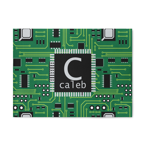 Custom Circuit Board 5' x 7' Patio Rug (Personalized)