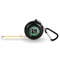 Circuit Board 6-Ft Pocket Tape Measure with Carabiner Hook - Front