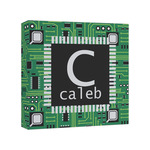 Circuit Board Canvas Print - 8x8 (Personalized)
