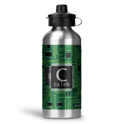 Circuit Board Water Bottle - Aluminum - 20 oz (Personalized)