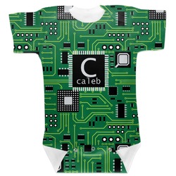 Circuit Board Baby Bodysuit 12-18 (Personalized)
