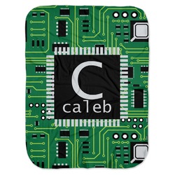 Circuit Board Baby Swaddling Blanket (Personalized)