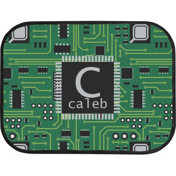 Circuit Board Custom Car Floor Mats (Back Seat)