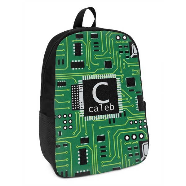 Custom Circuit Board Kids Backpack (Personalized)