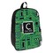Circuit Board Backpack - angled view