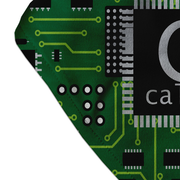 Circuit Board Bandana Detail