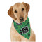 Circuit Board Dog Bandana Scarf w/ Name and Initial